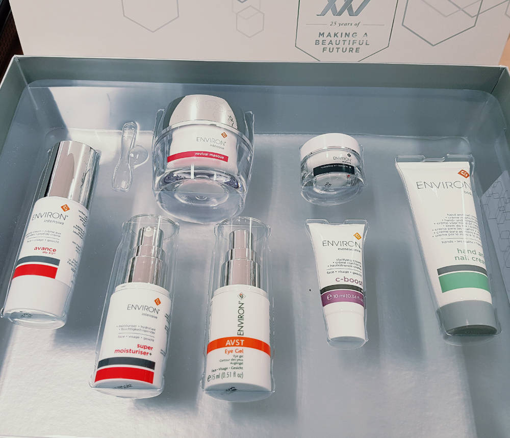 environ skincare 25th anniversary gift box