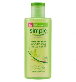 Simple Kind To Skin Soothing Facial Toner 200ml