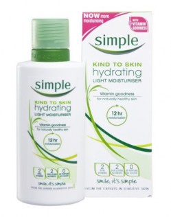 Simple Kind To Skin Hydrating Light Moisturiser 125ml