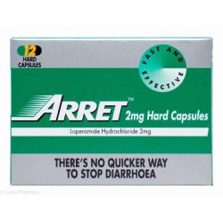 Arret 2mg Hard 12 Capsules