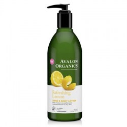 Avalon Organics Refreshing Lemon Hand & Body Lotion 340g