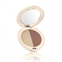 Jane Iredale Duo Eye Shadow (Pear White, Shimmery Copper Eggplant)