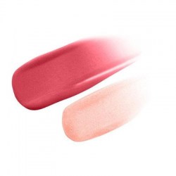 Jane Iredale Lip Fixation Lip Stain/Gloss Devotion (Sultry Coral, Shimmering Peach Gloss)