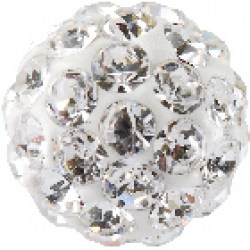 STUDEX Stainless Steel 4.5mm Fireball Crystal EARRINGS