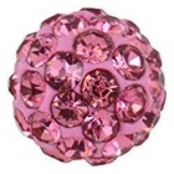 STUDEX Stainless Steel 6mm Fireball Rose Earrings