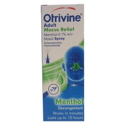 OTRIVINE MUCUS RELIEF MENTHOL NASAL SPRAY