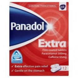 PANADOL BUY ONLINE IRELAND EXTRA FILM-COATED 12