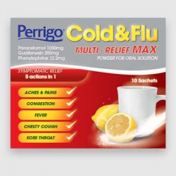 Perrigo Cold Flu Max Sachets
