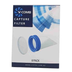 V Comb Head lice treatment filter